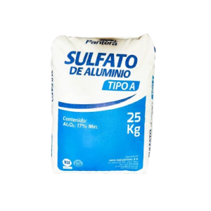SULFATO DE ALUMINIO TIPO A x 25 KG