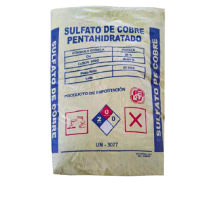 SULFATO DE COBRE PENTAHIDRATADO X 25 KG