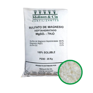 SULFATO DE MAGNESIO HEPTAHIDRATADO x 25KG