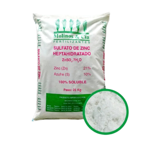 SULFATO DE ZINC HEPTAHIDRATADO x 25KG